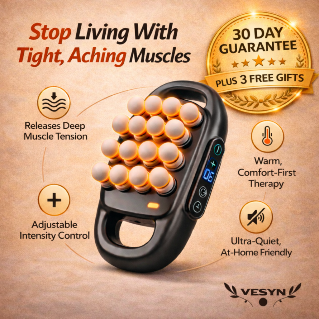 Vesyn PRO Multi-Head Heated Massage Gun