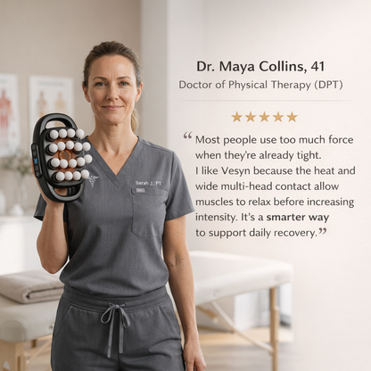 Vesyn PRO Multi-Head Heated Massage Gun